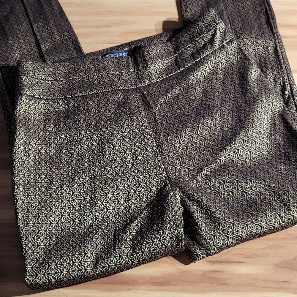 7th Avenue Women's Stretchy Patterned Slacks - SIZE S